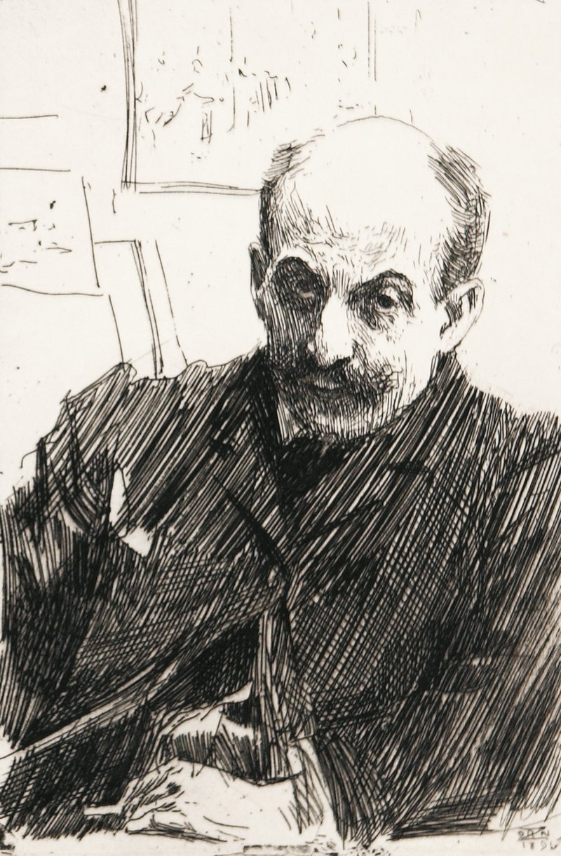 Bildnis-Max-Liebermann von Anders Zorn, 1928
