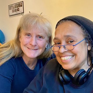 Lesbische Vorbilder: Katharina Ogontoye & Carolyn Gammon
