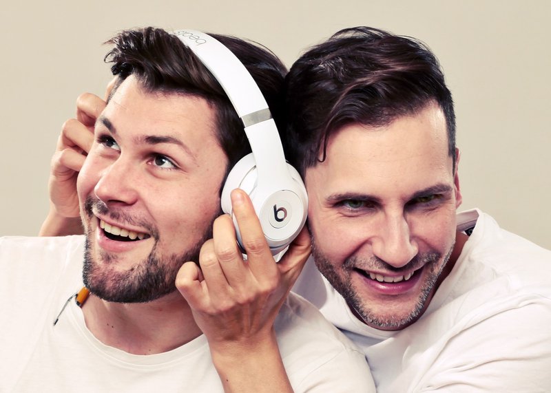 Podcaster André und Fabian